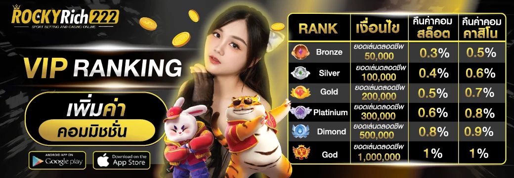 ROCKYRich222 สล็อต คาสิโน กีฬา หวย เว็บตรงฝากถอนออโต้